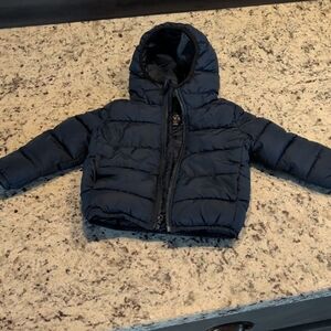 The Children's Place Dark Blue Puffer Coat